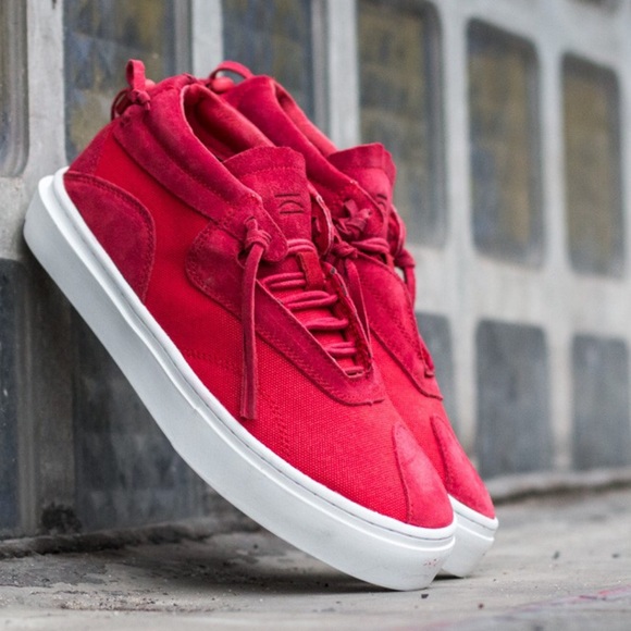 💐🌸 HP 🌟💥Everest- Red Canvas/Suede Sneaker💥☄️